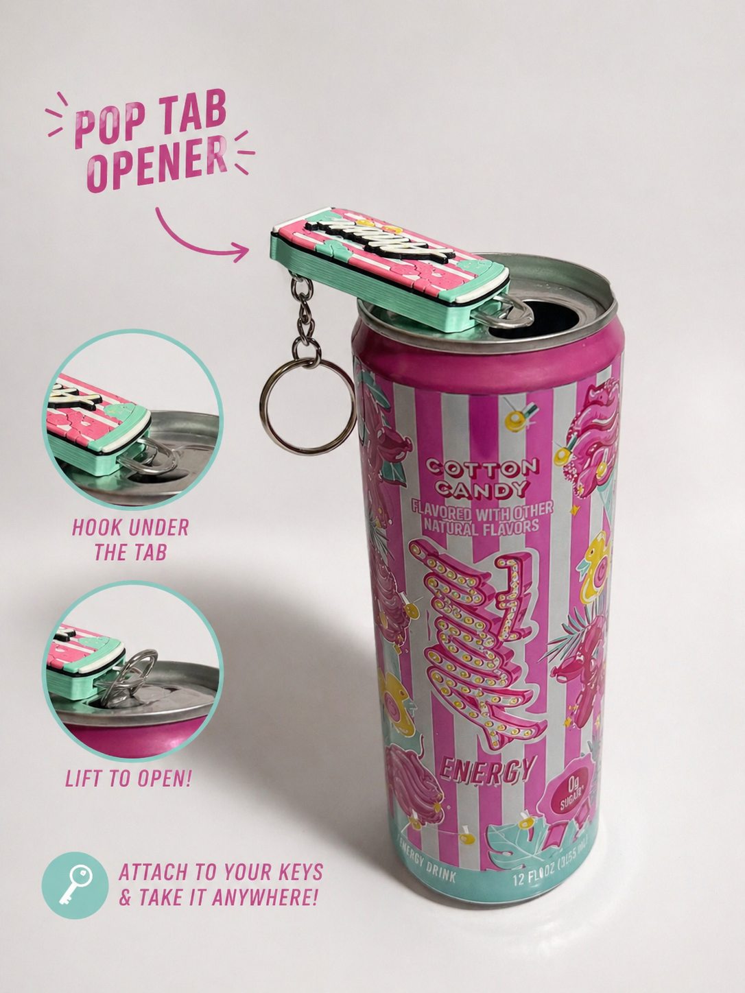 Alani pop tab opener